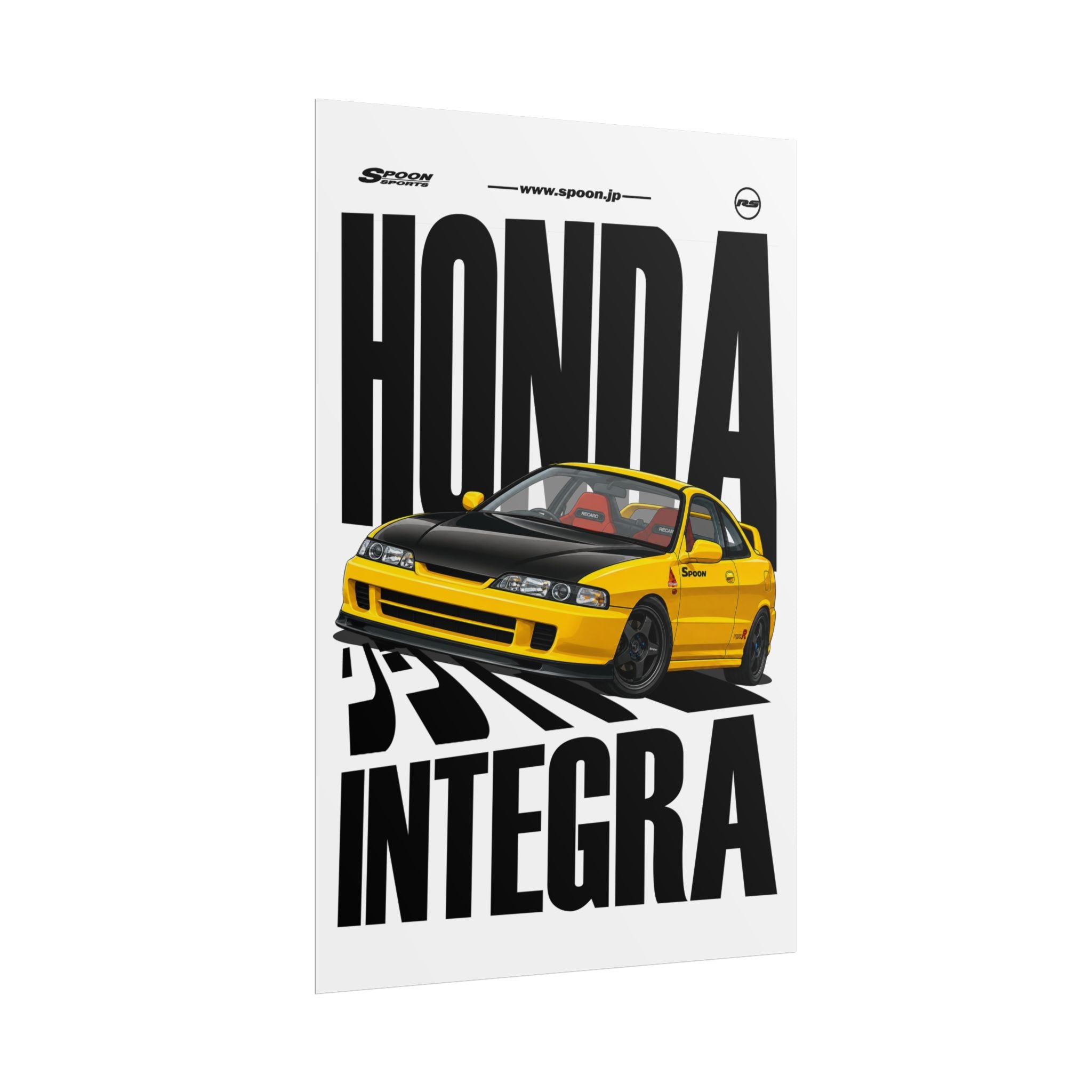 Spoon Honda Integra Type-R Rolled Posters