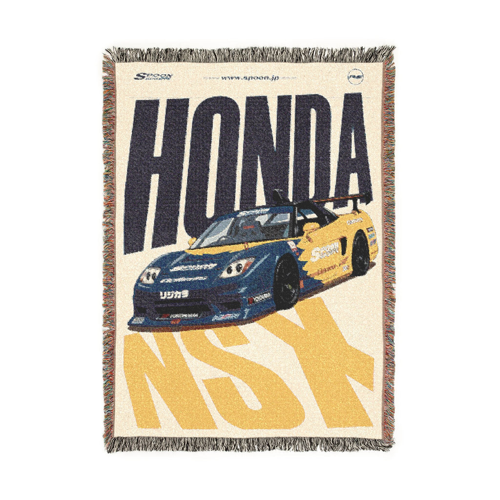 Spoon Honda NSX-R Woven Blanket