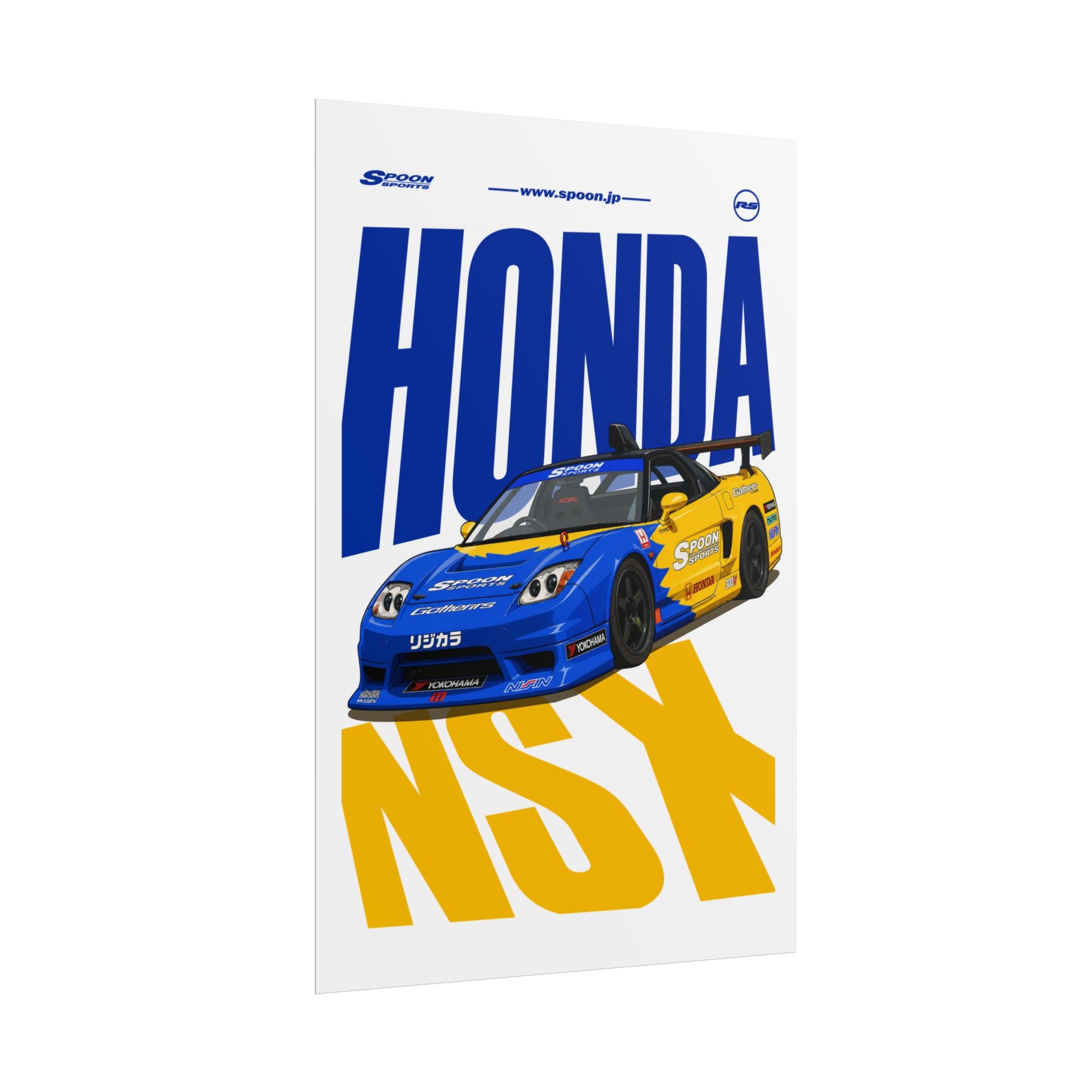 Spoon Honda NSX-R Rolled Posters