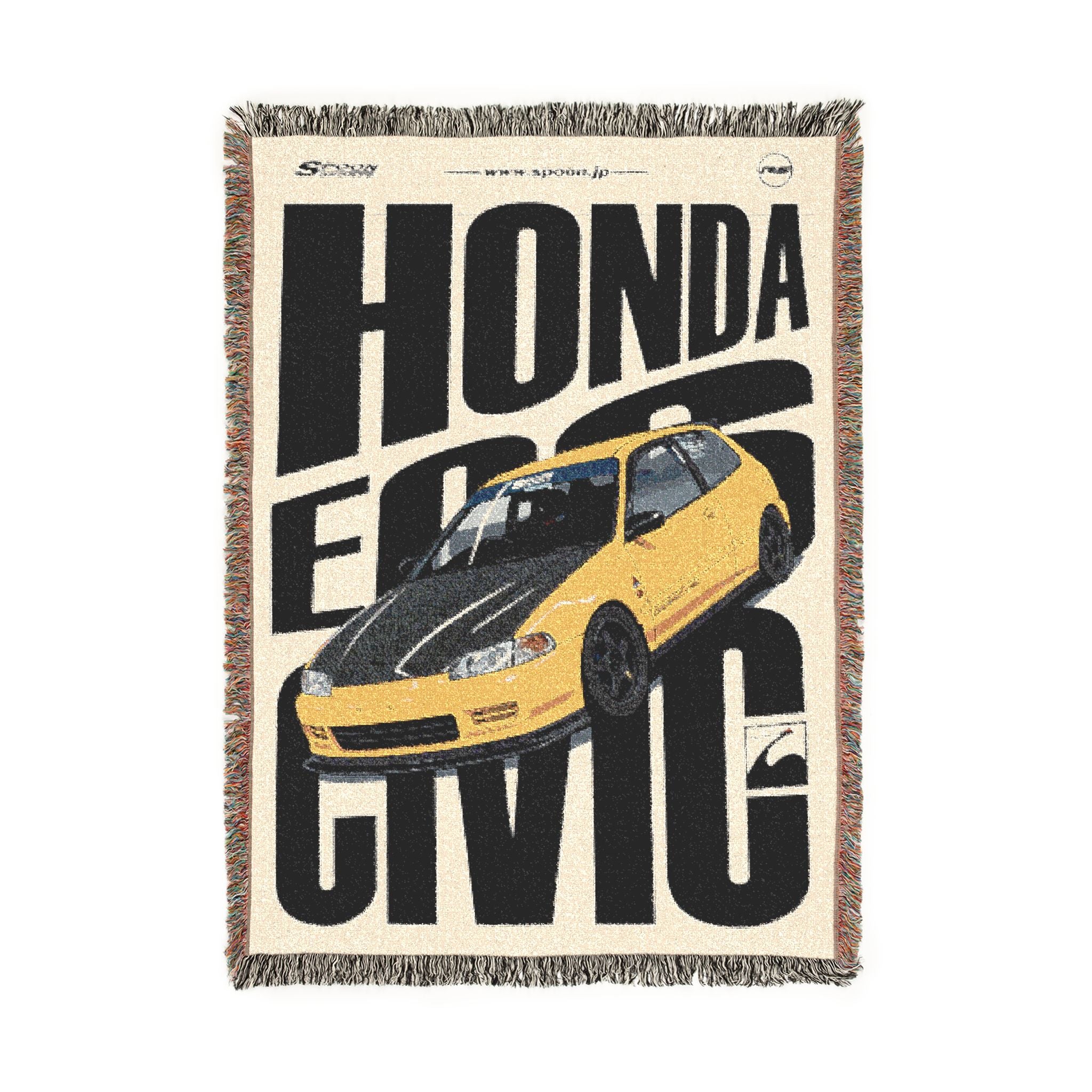 Spoon EG6 Honda Civic Woven Blanket