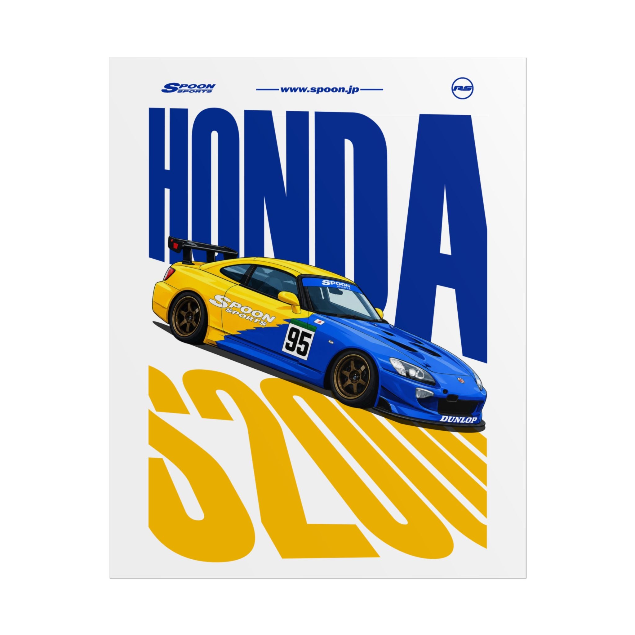 Spoon Honda S2000 Rolled Posters