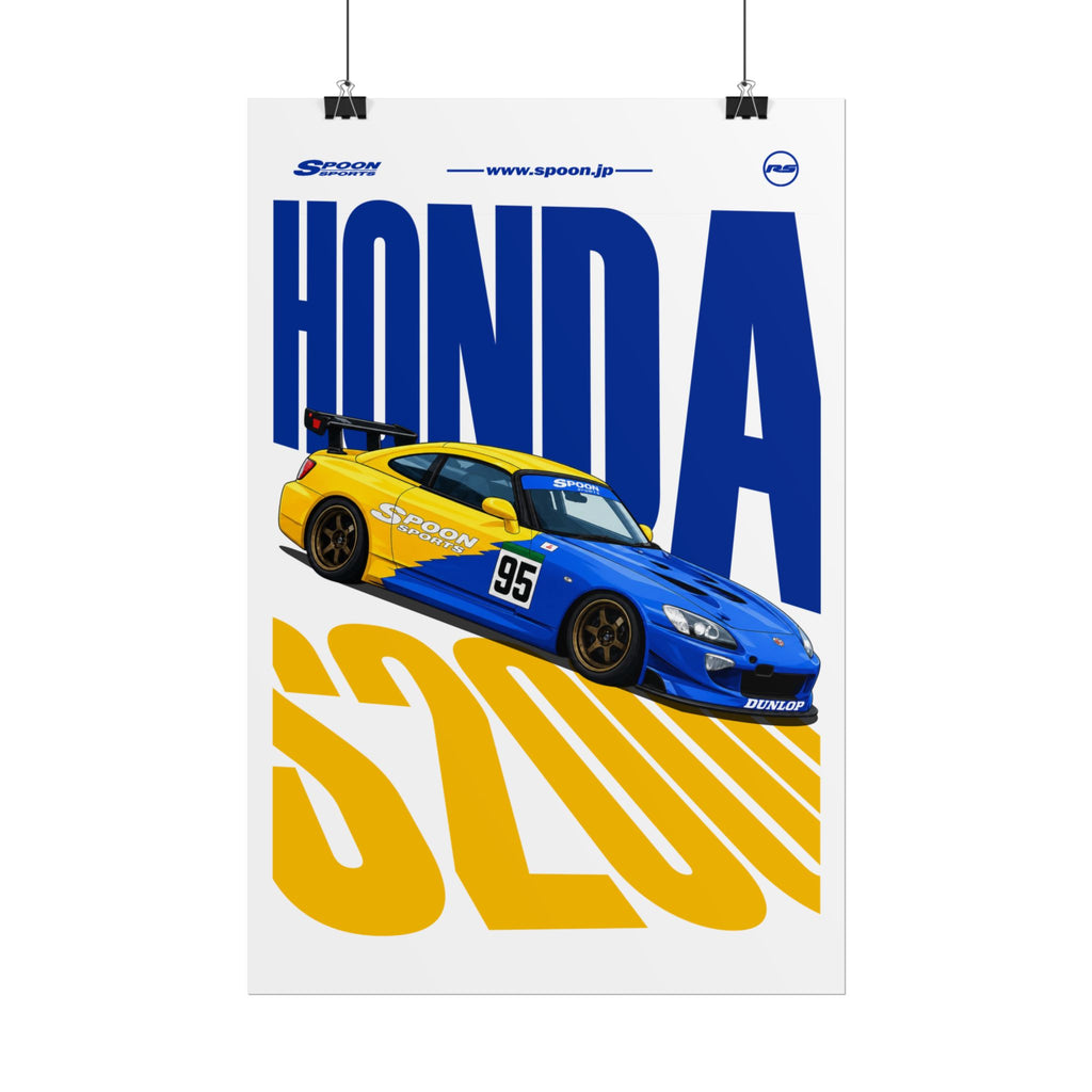 Spoon Honda S2000 Rolled Posters