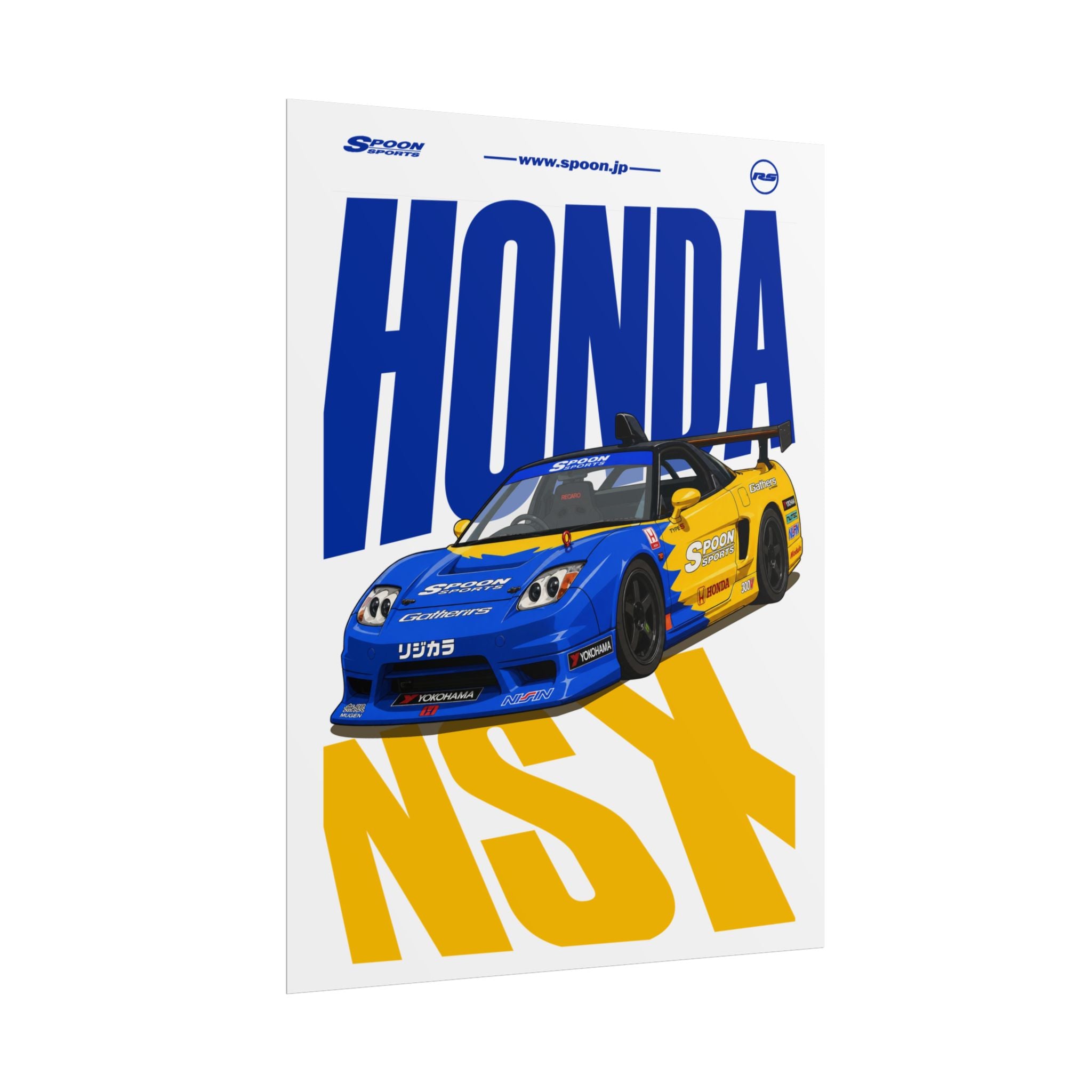 Spoon Honda NSX-R Rolled Posters