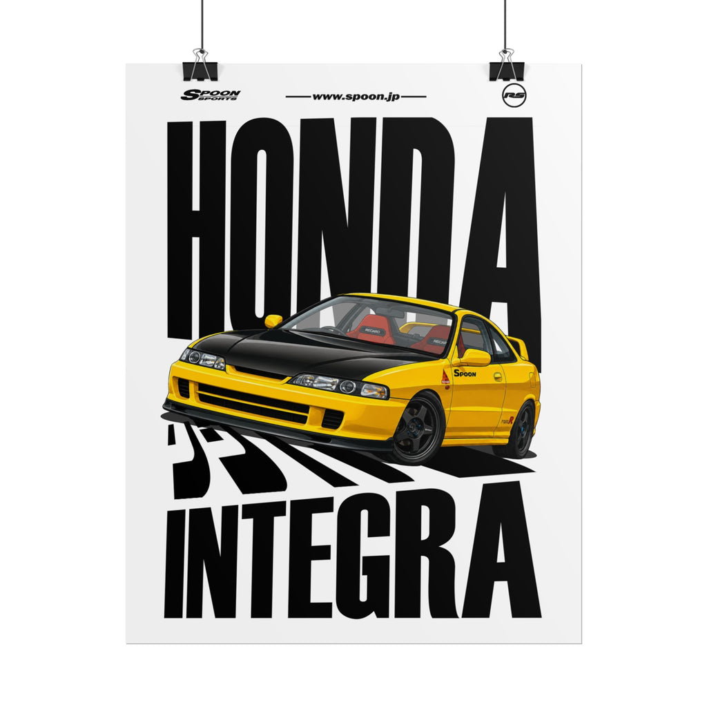 Spoon Honda Integra Type-R Rolled Posters