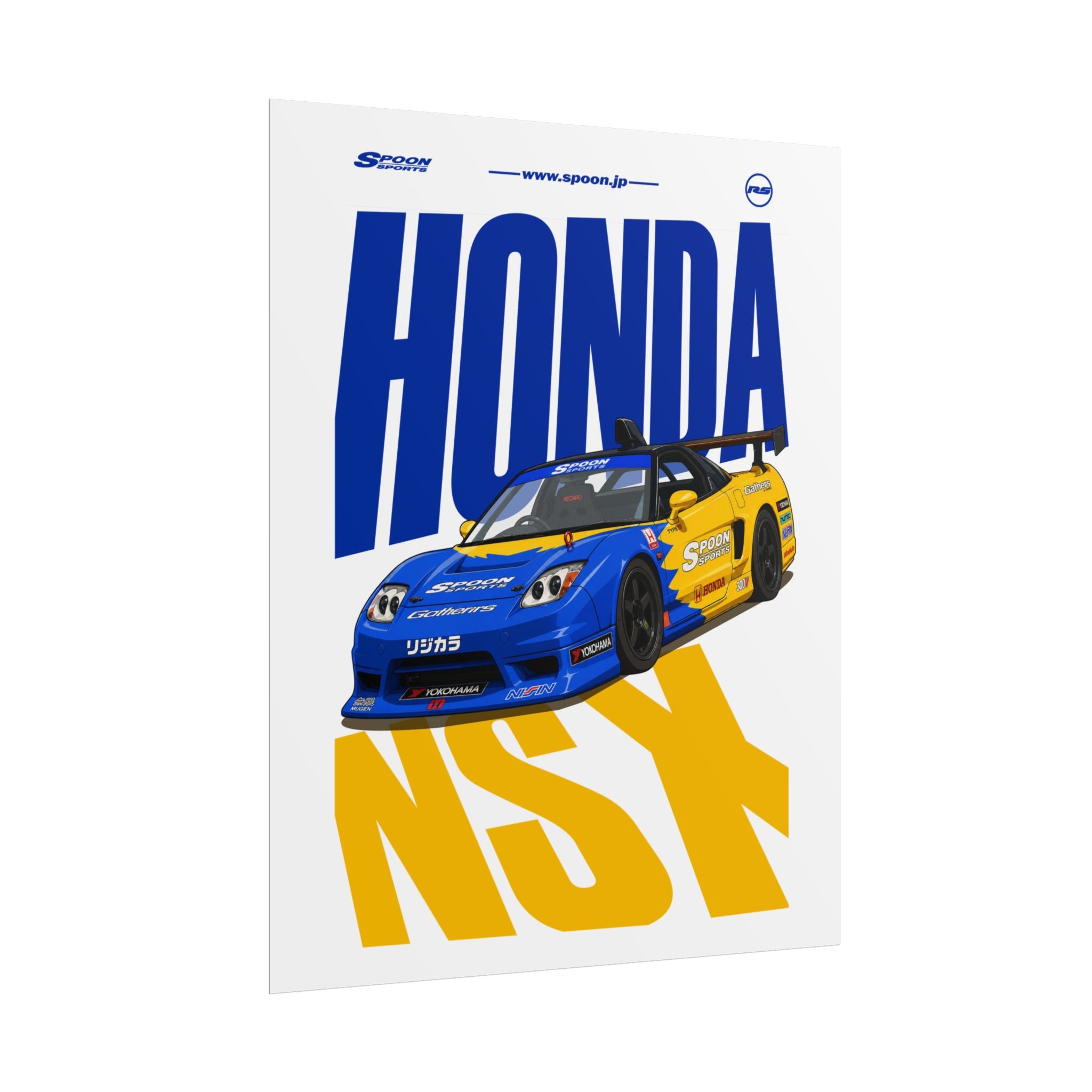 Spoon Honda NSX-R Rolled Posters