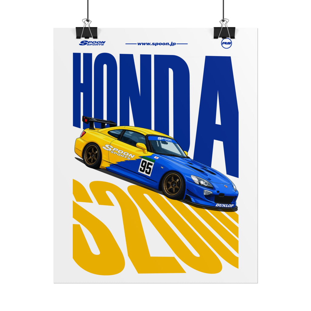 Spoon Honda S2000 Rolled Posters