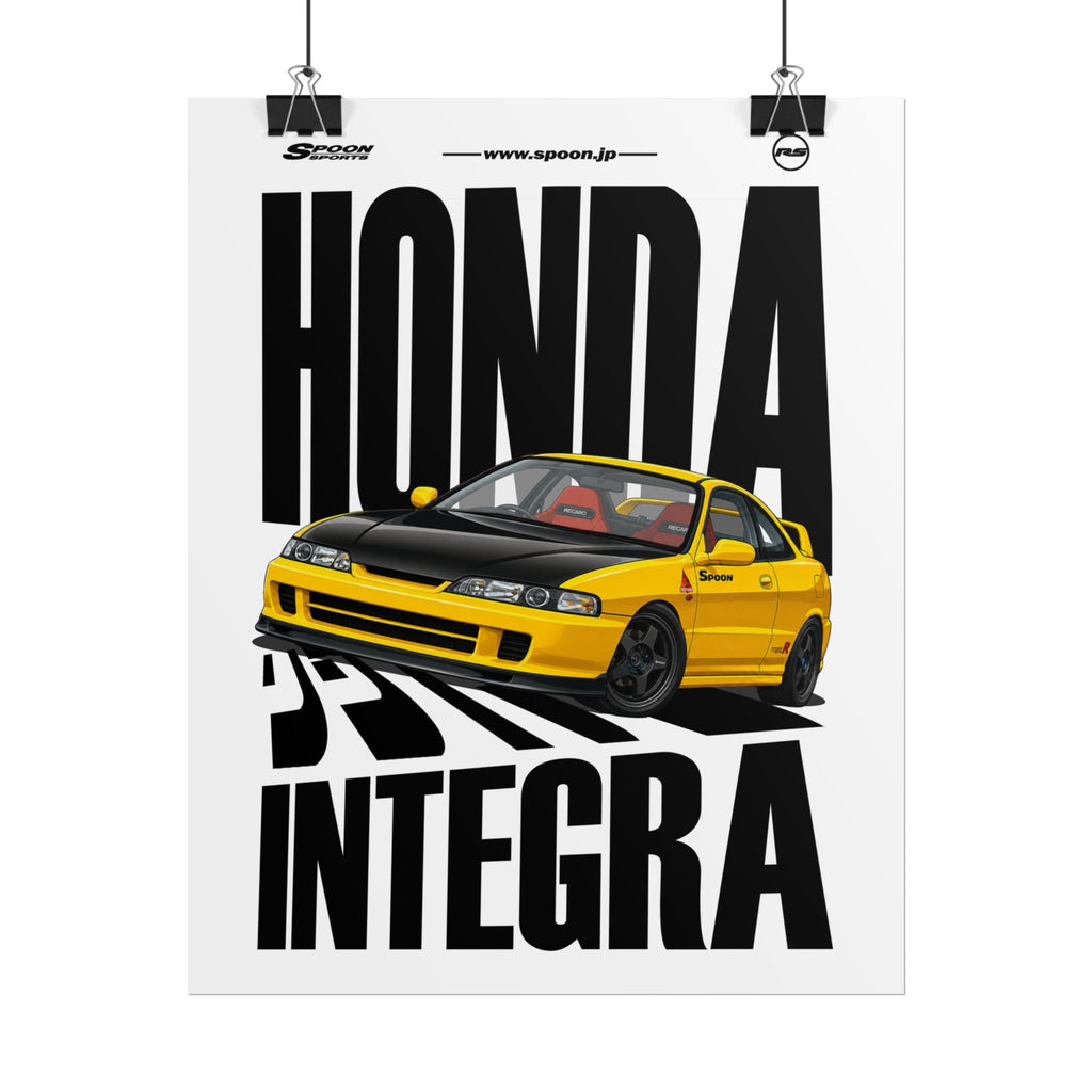 Spoon Honda Integra Type-R Rolled Posters