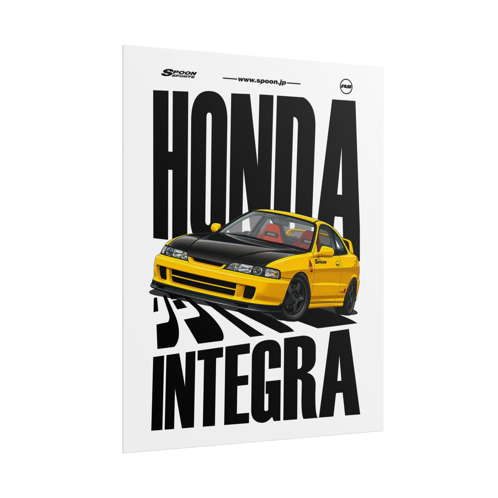 Spoon Honda Integra Type-R Rolled Posters